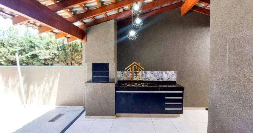 Casa com 3 dormitórios à venda, 120 m² por r$ 750.000 - condomínio residencial amazonas - são josé do rio preto/sp