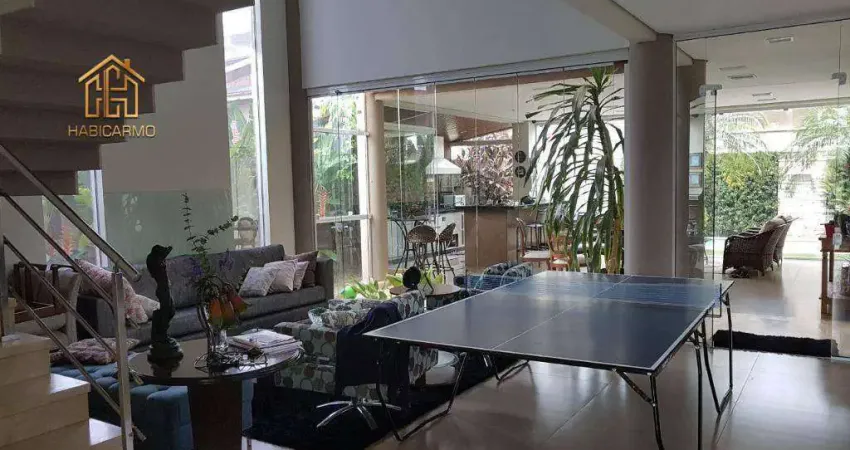 Sobrado à venda, 372 m² por r$ 3.500.000,00 - residencial eco village i - são josé do rio preto/sp