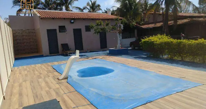 Chácara com 3 dormitórios à venda, 1000 m² por r$ 350.000,00 - estância são manoel (zona rural) - são josé do rio preto/sp