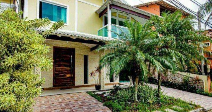 Casa em Condomínio para Venda em Rio de Janeiro, Recreio dos Bandeirantes, 4 dormitórios, 3 suítes, 5 banheiros, 3 vagas