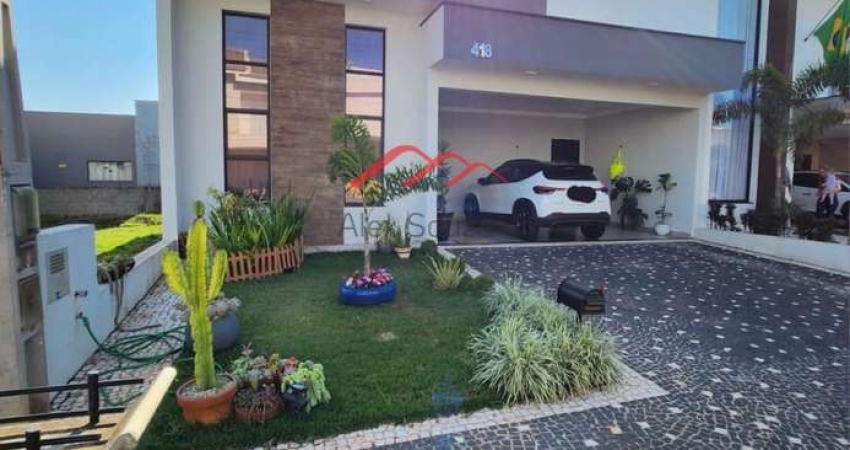 Casa em Condomínio para Venda em Sumaré, Residencial Real Parque Sumaré, 3 dormitórios, 3 suítes, 4 banheiros, 4 vagas