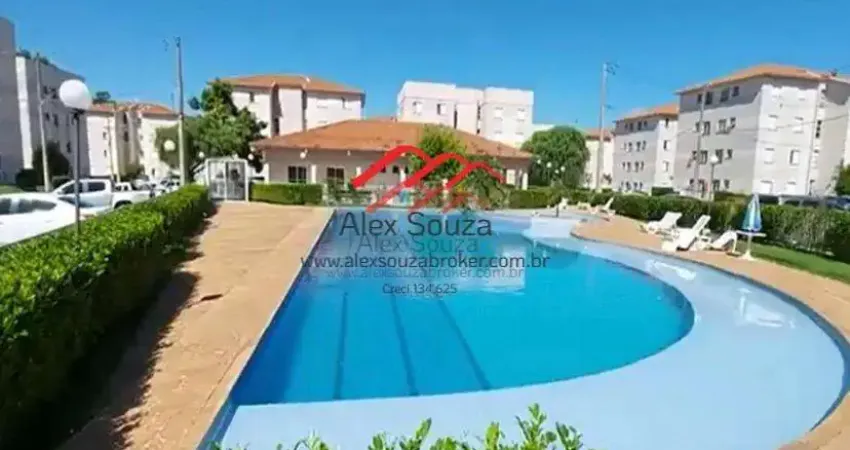 Apartamento para Venda em Sumaré, Jardim Santa Maria (Nova Veneza), 2 dormitórios, 1 banheiro, 1 vaga