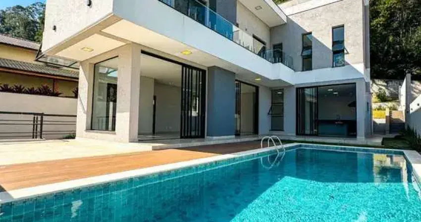 Casa de alto padrão no condomínio quintas da boa vista – atibaia/sp