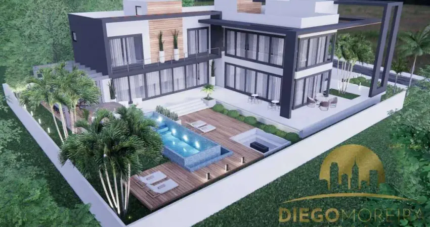 Casa em condomínio fechado. beira da represa jaguari - alto padrão - 600m²