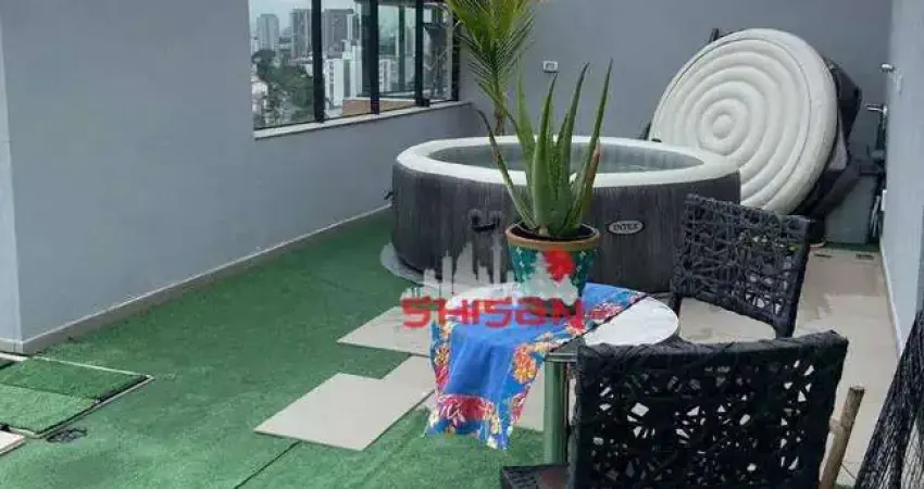 Cobertura com 3 dormitórios à venda, 200 m² por R$ 2.850.000 - Mirandópolis - São Paulo/SP