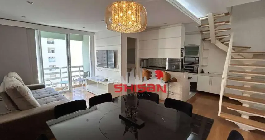 Apartamento duplex com 2 suites à venda, 96 m² por r$ 1.900.000 - jardim paulista - são paulo/sp