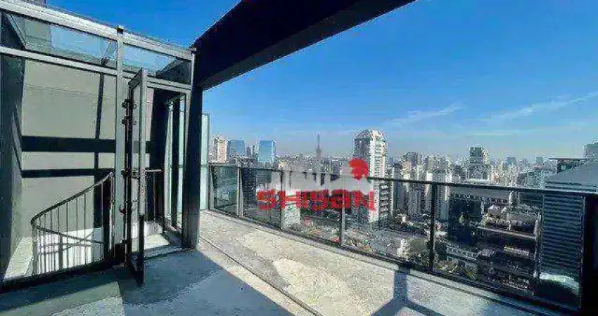 Cobertura com 1 dormitório à venda, 74 m² por R$ 2.250.000,00 - Vila Olímpia - São Paulo/SP