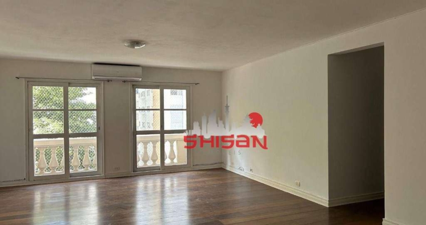 Apartamento com 3 dormitórios à venda, 172 m² por R$ 2.200.000,00 - Paraíso - São Paulo/SP