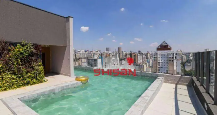 Studio com 1 dormitório à venda, 24 m² por R$ 375.000 - República - São Paulo/SP