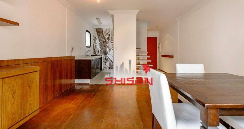 Apartamento de 74m² super estiloso no Itaim Bibi
