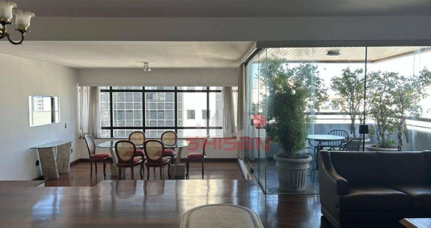 Apartamento com 3 dormitórios para alugar, 185 m² por R$ 17.000/mês - Paraíso - São Paulo/SP