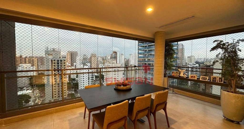 Apartamento com 3 dormitórios à venda, 107 m² por R$ 3.650.000 - Indianópolis - São Paulo/SP