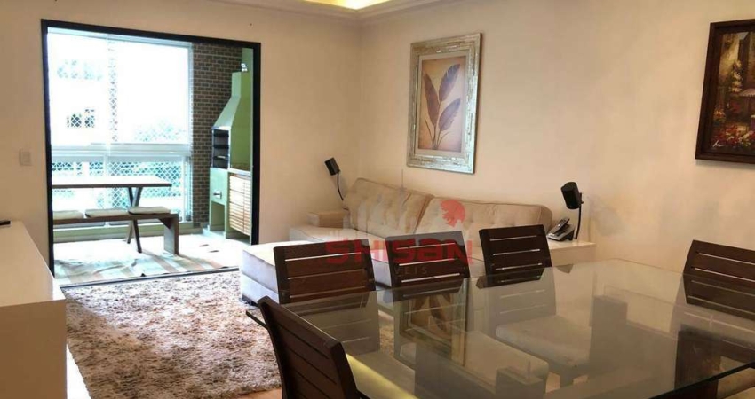 Apartamento com Varanda Goumet Paraiso!