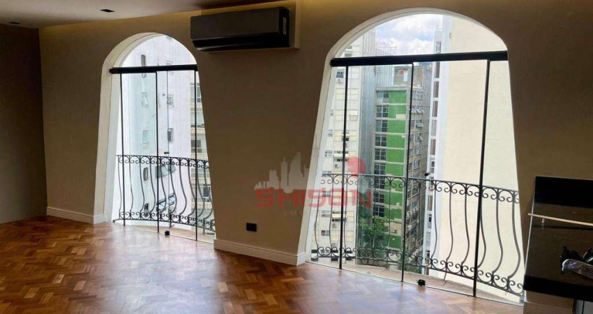Apartamento com 2 dormitórios à venda, 92 m² por R$ 2.290.000,00 - Jardim Paulista - São Paulo/SP