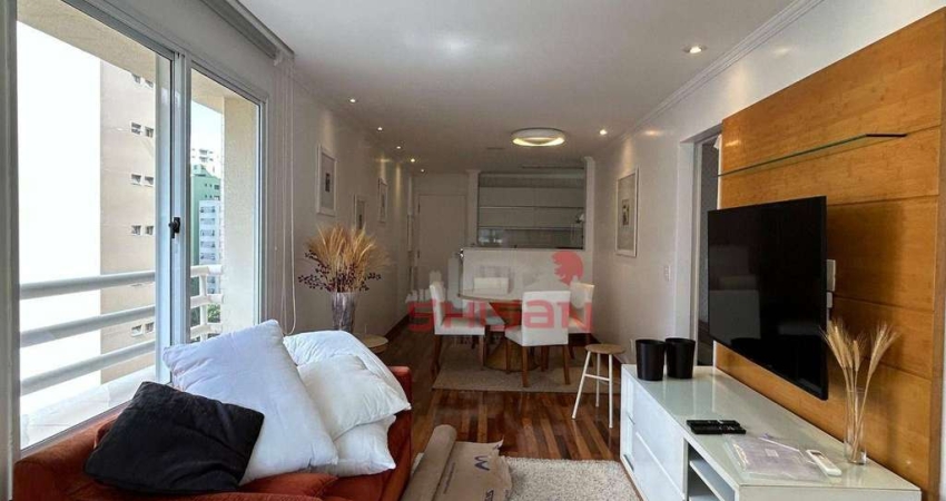 Apartamento com 2 dormitórios, 80 m² - venda por R$ 1.350.000 ou aluguel por R$ 12.547/mês - Paraíso - São Paulo/SP