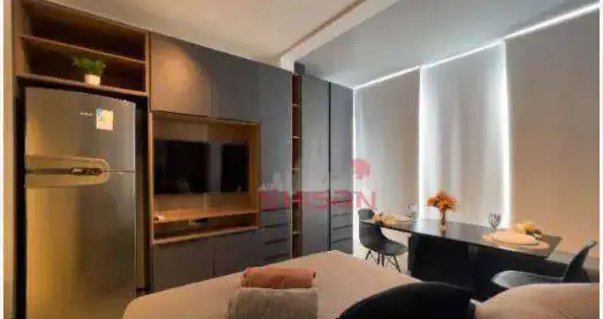 Apartamento com 1 dormitório para alugar, 25 m² por R$ 4.090,00/mês - Perdizes - São Paulo/SP