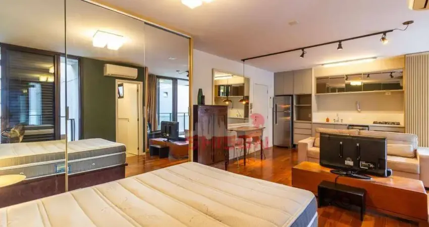 Apartamento com 1 dormitório à venda, 47 m² por r$ 750.000,00 - pinheiros - são paulo/sp