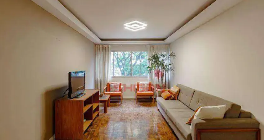 Apartamento de 112m² com vista verde e planta versátil na charmosa rua japão no itaim bibi