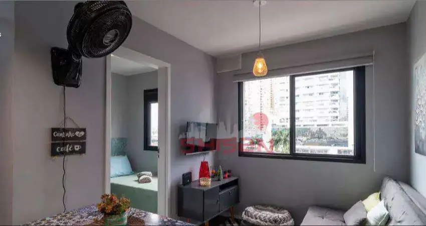 Apartamento com 2 dormitórios à venda, 34 m² por r$ 470.000,00 - barra funda - são paulo/sp