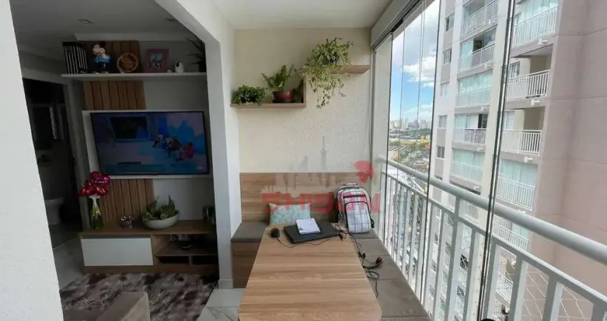 Apartamento com 2 dormitórios à venda, 45 m² por r$ 475.000,00 - parque industrial tomas edson - são paulo/sp