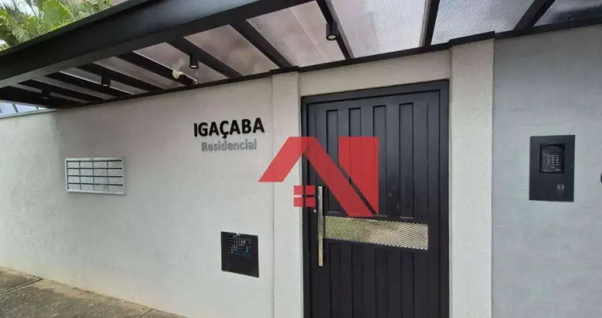 Apartamento com 2 dormitórios para alugar, 48 m² por R$ 1.306,00/mês - Jardim Igaçaba - Mogi Guaçu/SP