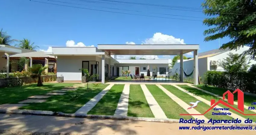 Venda ou Locação - Rancho com 3 Suítes no Portal da Praia, Buritama-SP