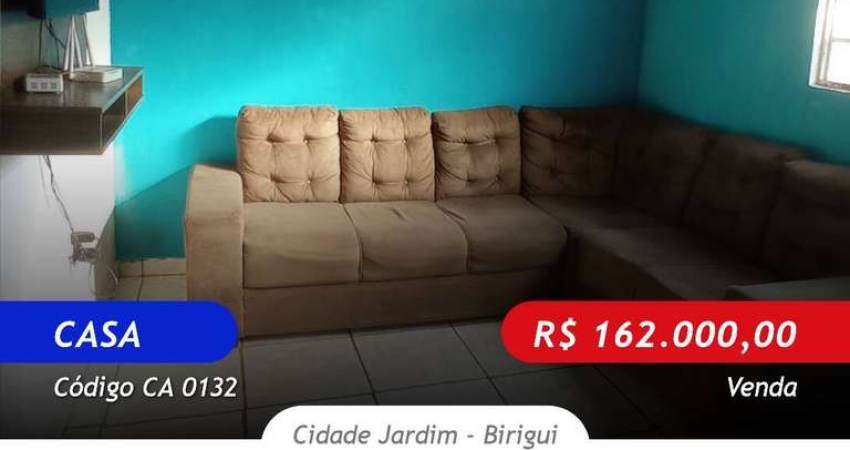 Vendo Casa em Terreno Inteiro - Bairro Cidade Jardim, Birigui - SP