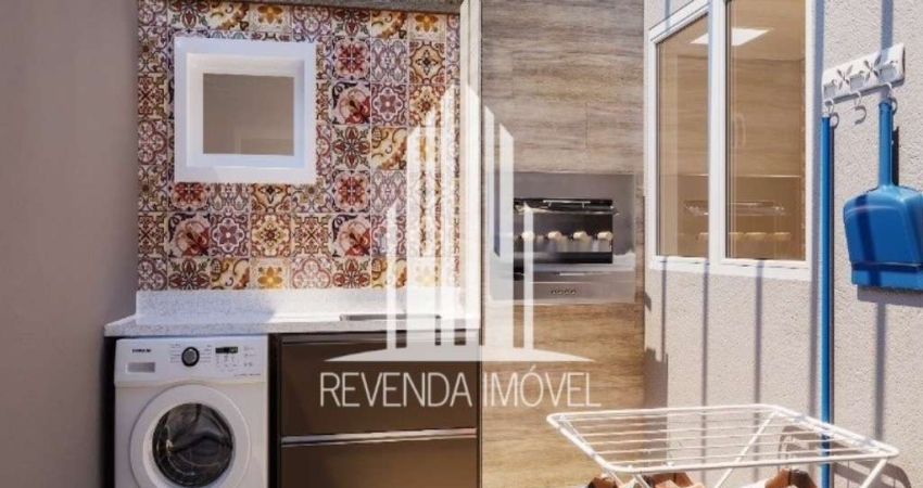 Cobertura com 91m², 2 dormitórios, banheiro, sala, cozinha, área de serviço, 2 vagas, Santo André, SP