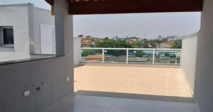 COBERTURA , 2 DORMITÓRIOS ,  1 SALA , 2 BANHEIROS , 2 VAGAS DE GARAGEM -  JARDIM SANTO ALBERTO