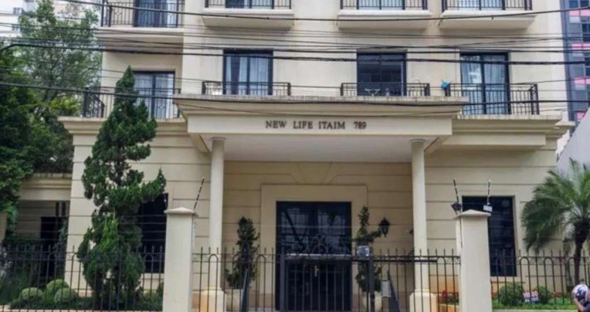 Apartamento no Condomínio New Life Itaim em Itaim Bibi com 41m2 1 suíte 1 vaga de garagem.
