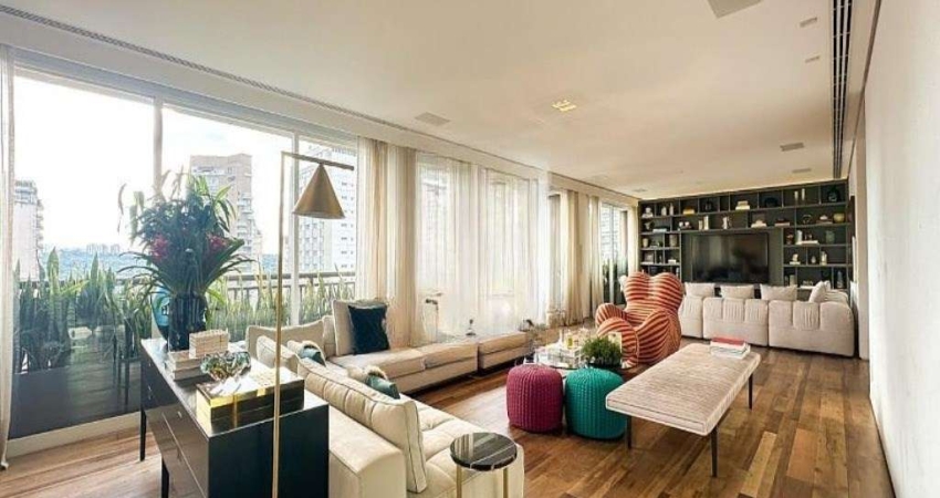 Cobertura Duplex Alto Padrão no Edifício Casa Ferraz - Pronto para morar - à Venda 625m² e 5 Suítes, no Itaim Bibi