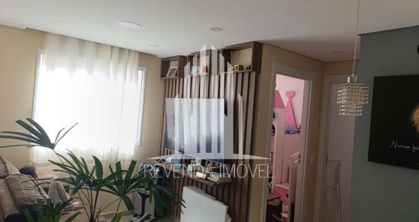 Apartamento à venda no Condomínio Cury Dez Vila das Belezas 3 em São Paulo-SP, Vila Plana: 2 quartos, 1 banheiro, 37m² de área!