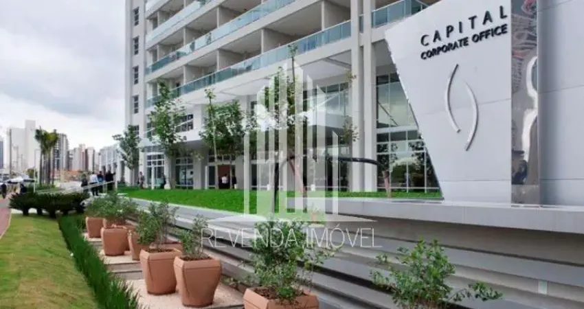 Sala Comercial para Locação na Vila São Francisco - São Paulo-SP: 2 Salas, 2 Banheiros, 6 Vagas de Garagem, 235m² .