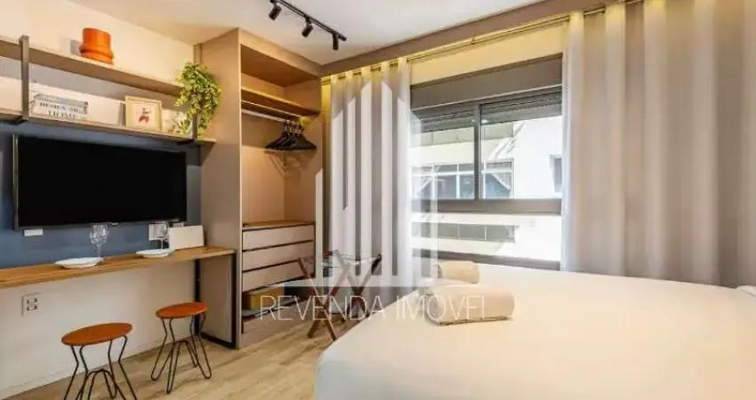 Apartamento à venda no paraíso no condomínio athos, paraíso - são paulo 1 quarto, 1 banheiro, 21m² em são paulo-sp!