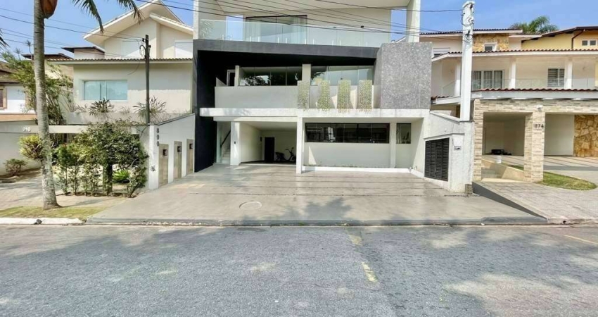 Casa em Condomínio - 6sts, moderna e Integrada, gourmet, piscina, salão, home office