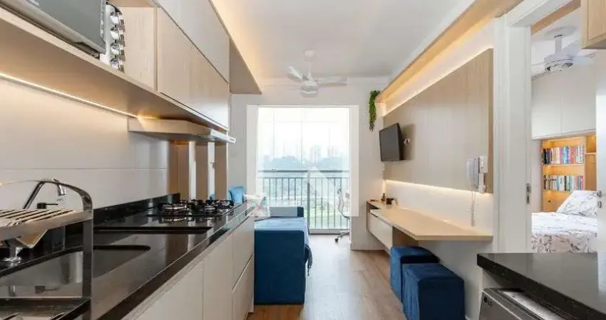 Apartamento à Venda - Chácara Santo Antonio, 1 Quarto,  27 m2