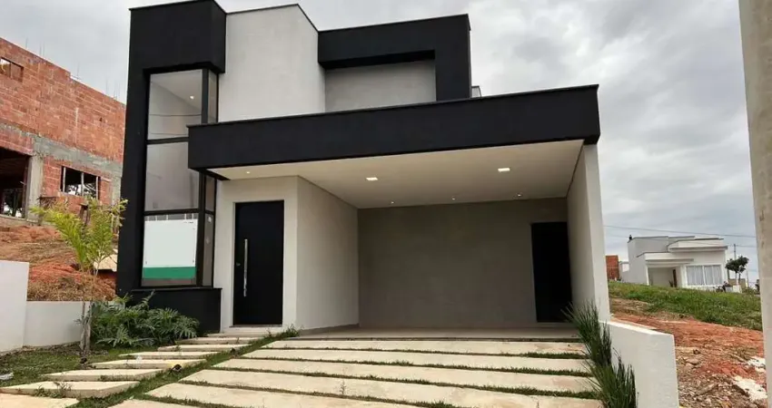 Casa térrea nova localizada no condomínio helena maria em sorocaba