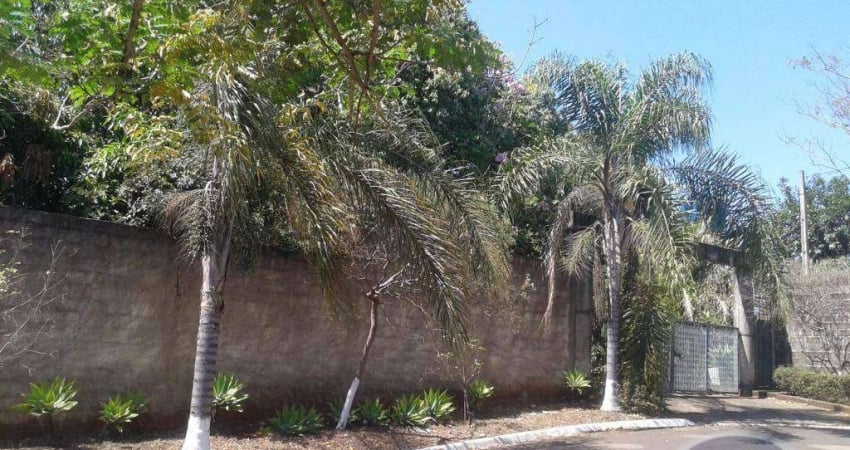 Chácara condomínio fechado,com amplo quiosque gourmet à venda, 2700 m² por R$ 500.000 - Bonfim Paulista - Ribeirão Preto/SP
