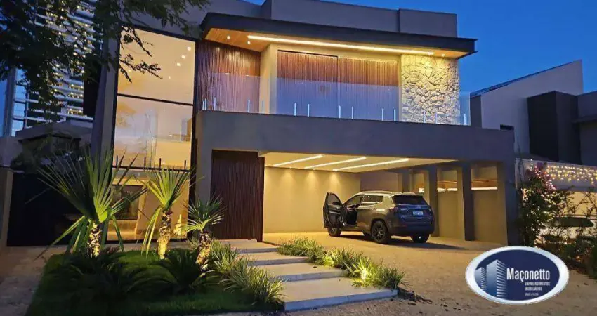 Casa com 4 Suítes à venda, 407 m² por R$ 4.700.000 - Jardim Olhos D'Água - Ribeirão Preto/SP