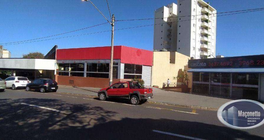 Salão para alugar por R$ 10.458,00/mês - Jardim Paulistano - Ribeirão Preto/SP