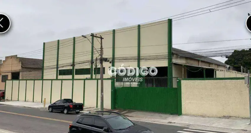 Galpão para alugar, 1700 m² por r$ 45.000,00/mês - cumbica - guarulhos/sp