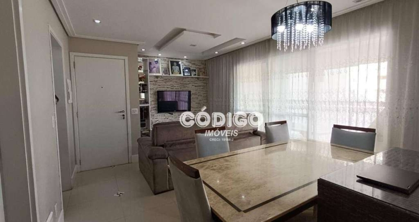Apartamento com 3 quartos, sendo que 2 são suítes, 86 m², à venda por R$ 905.000 - Vila Augusta - Guarulhos/SP