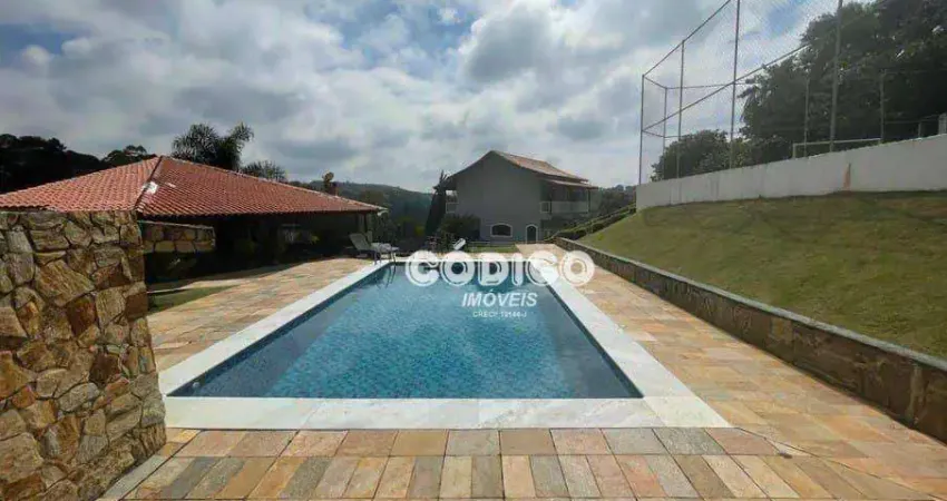 Chácara com 4 quartos à venda, 4400 m² por R$ 3.500.000 - Parque dos Jacarandás - Arujá/SP