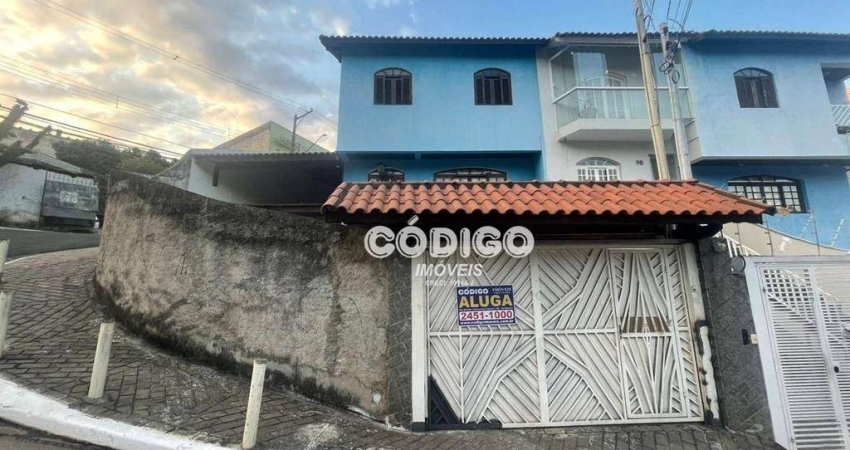Sobrado para alugar, 160 m² por R$ 3.434,00/mês - Jardim Santa Mena - Guarulhos/SP