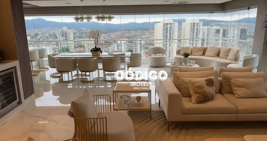 Cobertura com 3 dormitórios à venda, 369 m² por r$ 7.999.999,99 - vila galvão - guarulhos/sp