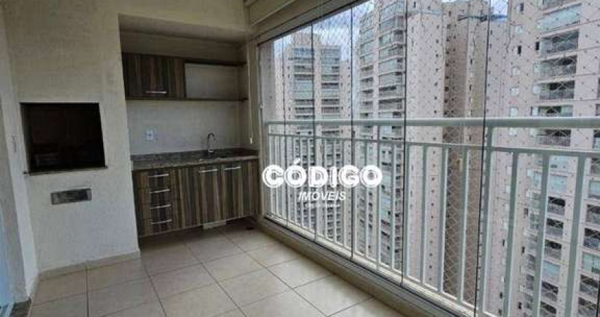 Apartamento com 3 dormitórios para alugar, 86 m² por R$ 5.528,00/mês - Vila Leonor - Guarulhos/SP