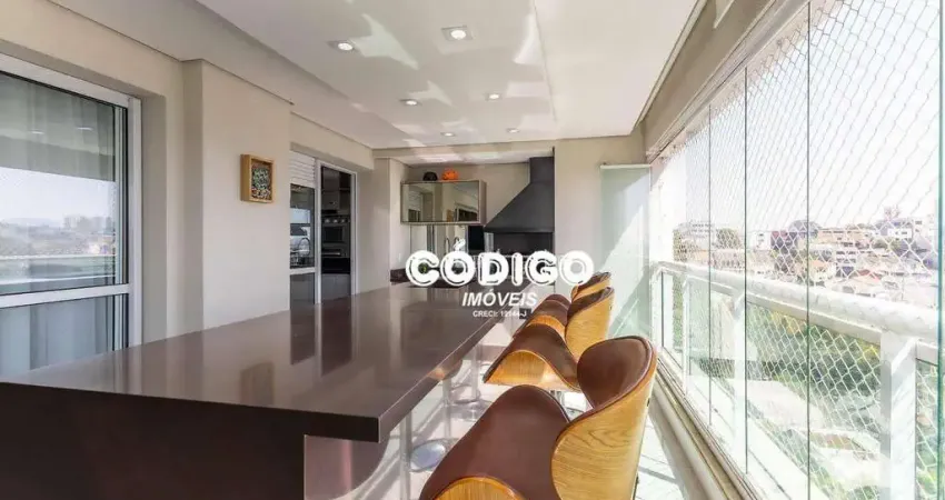 Apartamento com 3 dormitórios à venda, 198 m² por r$ 2.700.000 - jardim santa mena - guarulhos/sp