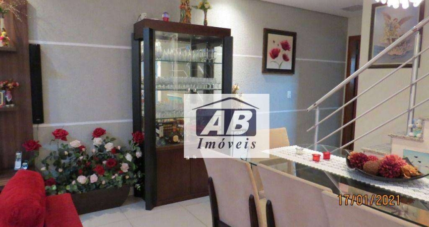 Sobrado com 3 dormitórios à venda, 168 m² por R$ 900.000 - Parque São Pedro - São Bernardo do Campo/SP