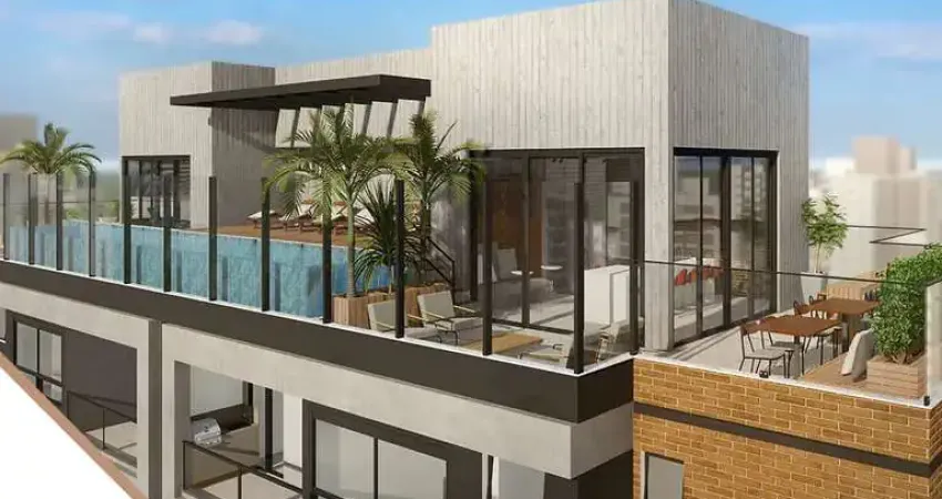 Apartamentos de 50 a 52 (m²) à venda (Lançamento), 01 suíte, 01 vaga coberta, varanda grill, Jardim