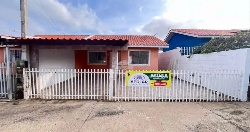 Casa em condomínio fechado com 2 quartos para alugar na Rua Papagaio, 1780, Gralha Azul, Fazenda Rio Grande